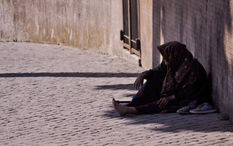 Talk to a homeless person