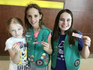 Happy Orange and Girl Scouts Join Forces